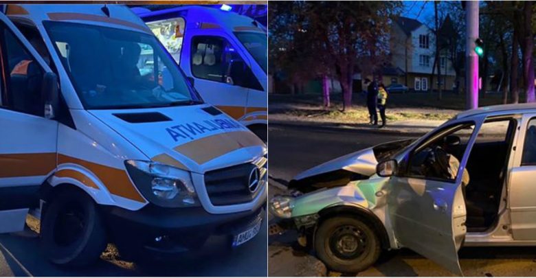 Photo of foto | O ambulanță care transporta un pacient suspectat de coronavirus, implicată într-un accident în centrul capitalei