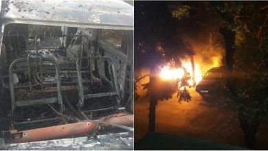 Photo of foto, video | Două mașini au fost cuprinse de flăcări la Botanica. Pompierii – la fața locului