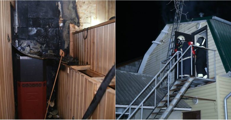 Photo of foto | Incendiu într-o casă din Bălți. Flăcările au afectat podul locuinței