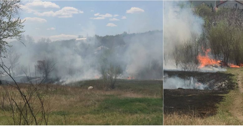 Photo of foto | Incendiu într-o suburbie a capitalei. Pompierii au luptat cu flăcările mai mult de o oră