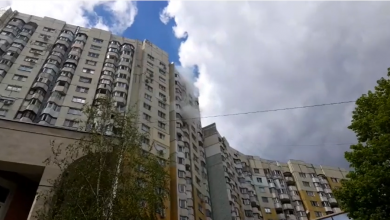 Photo of foto, video | Un incendiu a izbucnit în blocul de la Râșcani unde a avut loc explozia tragică. Pompierii – la fața locului