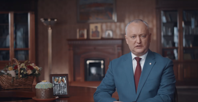 Photo of video | „Pentru mine, a ține postul este o necesitate sufletească”. Mesajul lui Igor Dodon, în ajun de Paște