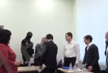 Photo of video | În presă au apărut secvențe video în care Stoianoglo se salută și îi strânge mâna lui Platon. Reacția Procuraturii Generale