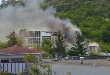 Photo of ultima oră, video | Incendiu la un magazin de pe teritoriul Moldexpo. Ar putea fi nevoie de intervenția mai multor echipaje de pompieri