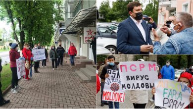 Photo of foto, video | Proteste ample în toată țara, la sediile PSRM, împotriva guvernării lui Dodon. Cetățenii, alături de Partidul ȘOR, au cerut demisia președintelui