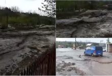 Photo of video | Drumuri pline de șuvoaie în Anenii Noi. Ploile torențiale au făcut ravagii într-o localitate
