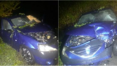 Photo of foto | Incident grav la Briceni! Un șofer a ajuns în stare gravă la spital după ce s-a izbit violent de un copac