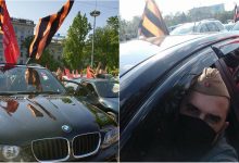 Photo of foto, video | Maraton auto dedicat zilei de 9 mai. Străzile Chișinăului s-au colorat în roșu, iar liniștea a fost perturbată de claxoane