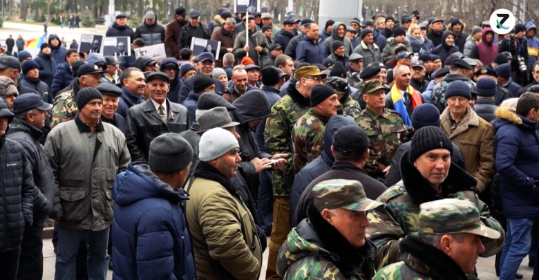 Photo of video | Veteranii Războiului de pe Nistru anunță protest. „Plecați dacă nu vreți să dați ochii cu noi”