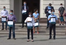 Photo of video | Protest la Procuratura Generală: „Stoianoglo, deschide kuliokul”
