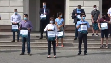 Photo of video | Protest la Procuratura Generală: „Stoianoglo, deschide kuliokul”