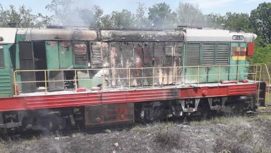 Photo of foto | Incendiu la Ungheni. O locomotivă a fost cuprinsă de flăcări
