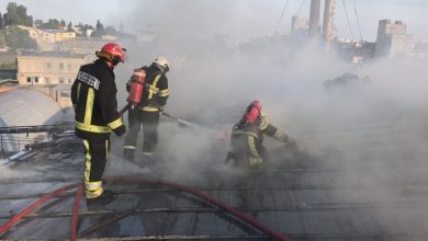 Photo of foto | Incendiu puternic pe o stradă din Chișinău. Șase echipaje de pompieri – la fața locului