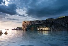 Photo of foto, video | Priveliște spectaculoasă și un mini bar în mijlocul oceanului. Cum arată una dintre cele mai luxoase destinații din Islanda?