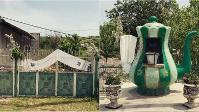 Photo of foto | Fiecare localitate cu obiceiul său! De Duminica Mare, locuitorii unui sat și-au decorat porțile cu prosoape tradiționale