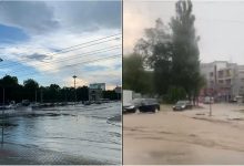 Photo of foto, video | Străzi inundate și copaci doborâți. Urmările ploii din această seară în capitală