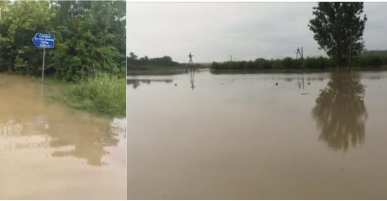 Photo of video | Cinci sate de la nordul Moldovei, afectate de inundații. Apele din Nistru și Prut au ieșit în luncă