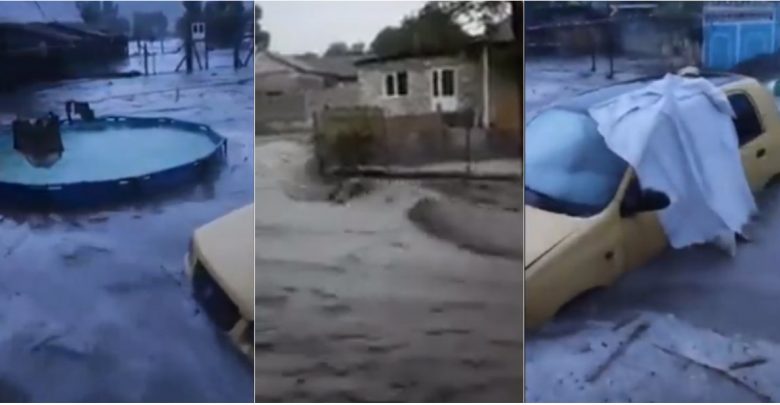 Photo of video | Locuințe inundate și drumuri devenite râuri. Ploile puternice au făcut ravagii în raioanele Ialoveni și Hîncești