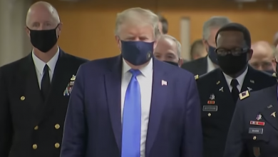 Photo of video | Premieră pentru Trump! Președintele american, suprins purtând mască pentru prima oară de la debutul pandemiei