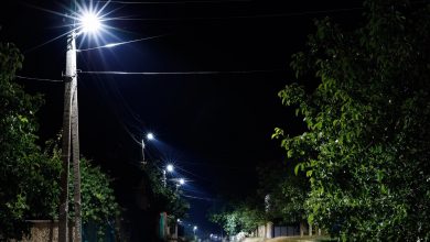 Photo of foto | Și satul Piatra din Orhei a devenit mai luminos. Echipa Partidului ȘOR a inaugurat noul sistem de iluminat stradal