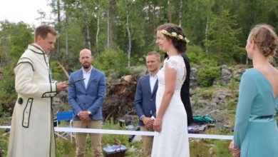 Photo of foto | Doi îndrăgostiți și-au spus „DA” la frontiera dintre Norvegia și Suedia. „Iubirea trece peste orice obstacol”