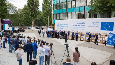 Photo of foto | UE și OMS au livrat Moldovei un lot umanitar, de 2,8 milioane de euro, pentru lupta cu pandemia. Este unul dintre cele mai mari