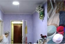 Photo of video | Cu umbrela și în casă? Într-un apartament din capitală a plouat aseară