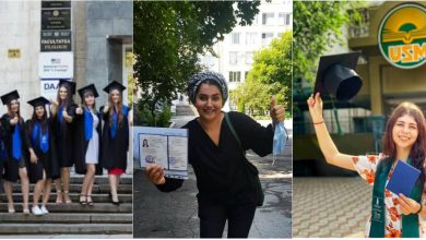 Photo of foto | Specialiștii cu acte în regulă țin diploma în mâna dreaptă și masca – în stânga. Cum s-a văzut înmânarea diplomelor de absolvire pe rețelele de socializare?