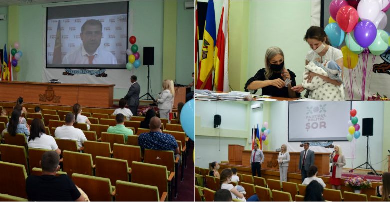 Photo of Programul lui Șor, „Capitalul matern”, în plină desfășurare la Orhei. Alte 25 de familii tinere au primit indemnizații în valoare de 7000 și 10.000 de lei