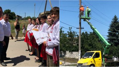 Photo of foto | În comuna Doina din raionul Cahul au început lucrările de iluminare stradală. Proiectul, realizat la inițiativa PP ȘOR