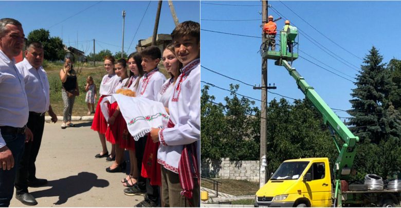 Photo of foto | În comuna Doina din raionul Cahul au început lucrările de iluminare stradală. Proiectul, realizat la inițiativa PP ȘOR