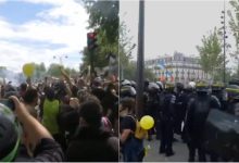 Photo of Ziua Națională a Franței, marcată de proteste violente. Lucrătorii medicali au ieșit în stradă să ceară salarii mai mari și condiții mai bune de muncă