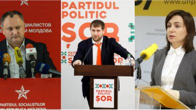 Photo of grafic | Încă un sondaj confirmă că PSRM, PAS și Partidul ȘOR ar obține cele mai multe mandate în viitorul Parlament