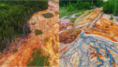Photo of video | Catastrofă ecologică în Rusia. O mină a fost inundată, iar apa s-a scurs în râuri