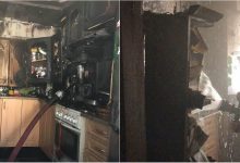 Photo of foto | Mobila din bucătărie a fost făcută scrum. Casa din care au fost salvați trei copii de la un incendiu, surprinsă în imagini