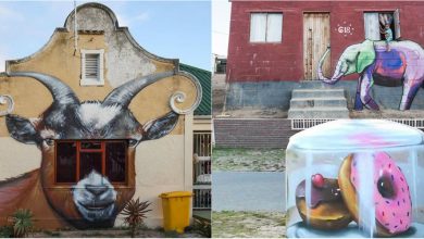 Photo of foto | Artă urbană în orășelele Africii de Sud. Tânărul care „a transformat” străzile în platoul unei povești