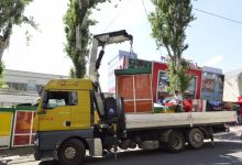 Photo of foto | 30 de gherete de la intrarea în Piața Centrală din capitală – evacuate. Pe acest tronson vor fi amenajate locuri de parcare