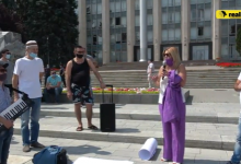 Photo of video | Încă un protest în capitală. Prestatorii de servicii solicită să fie permise evenimentele cu mai multe persoane