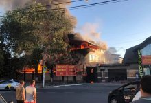 Photo of update | Incendiul de aseară la Bubuieci: Șase echipaje de pompieri au luptat cu flăcările. Două butelii de gaz – evacuate