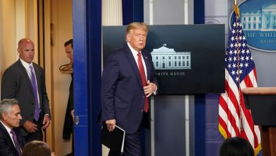 Photo of video | Schimb de focuri în fața Casei Albe. Donald Trump a fost escortat de la o conferință de presă