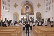 Photo of video | Independența Moldovei, sărbătorită și în Spania! Un cor, condus de conaționalul Ion Brătescu, a cântat imnul țării în limba lor