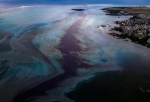 Photo of foto | Sute de tone de petrol s-au scurs într-o lagună a Oceanului Indian! Experți: Dacă se va rupe nava eșuată, va fi o catastrofă ecologică