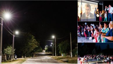 Photo of foto | Încă un sat din Orhei are iluminare stradală! Partidul ȘOR a finalizat proiectul la Morozeni