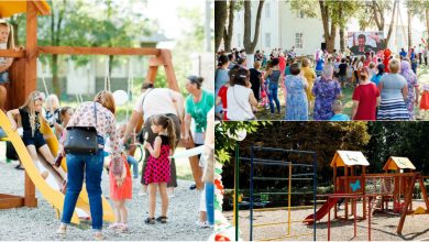 Photo of foto | În două sate de la nordul țării au fost inaugurate terenuri de joacă la inițiativa Partidului ȘOR: „Este o sărbătoare dedicată copiilor și familiilor”