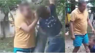 Photo of foto | Un bărbat, filmat în timp ce ar agresa un copil în curtea unui bloc din Bălți. Ce spune Poliția?