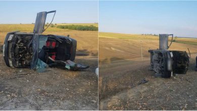 Photo of foto | Accident tragic la Rîșcani. Un adolescent a decedat după ce mașina în care se afla a derapat