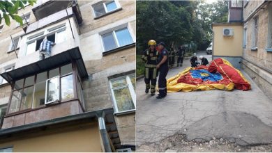 Photo of foto | Un bătrân din capitală a amenințat că se va arunca în gol de la etaj. Salvatorii au reușit să îl convingă să intre în apartament