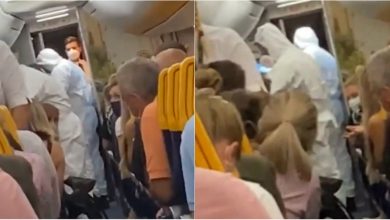 Photo of Doi pasageri, debarcați din avion după ce unul dintre ei a aflat prin SMS că este infectat cu virusul COVID-19