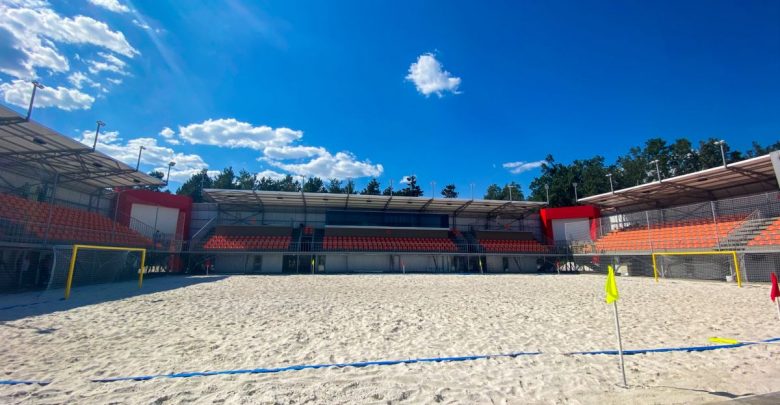 Photo of Stadionul de plajă din parcul La Izvor este aproape gata. Când urmează să fie inaugurat?