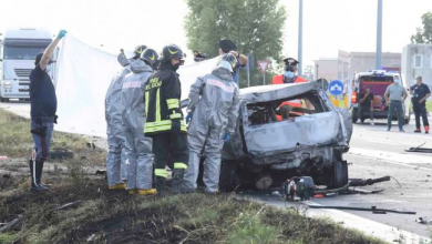 Photo of Un moldovean a decedat într-un accident cumplit în Italia. Mașina în care se afla s-a inversat și a luat foc